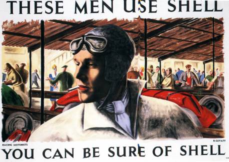 Shell motoring poster