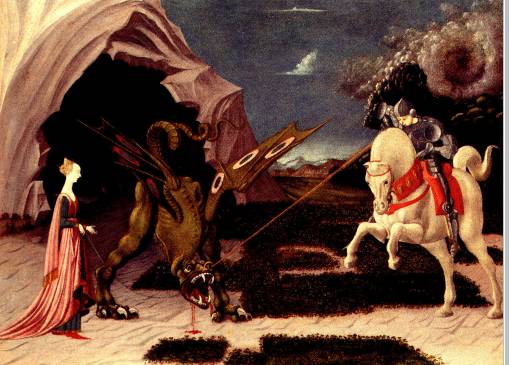 St. George and the dragon