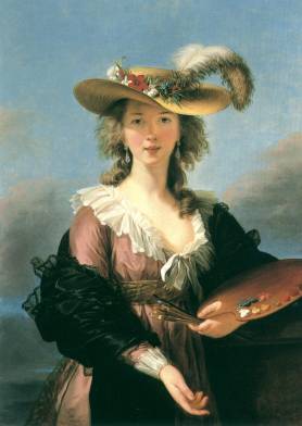 Elizabeth Vigee LeBrun self-portrait